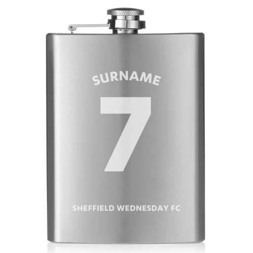 Sheffield Wednesday FC Shirt Hip Flask